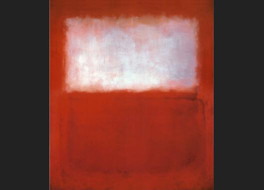 White over Red3 painting - Mark Rothko White over Red3 art painting